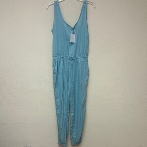 Onia NWT womans Light Blue Women's Sleeveless Jumpsuit size S